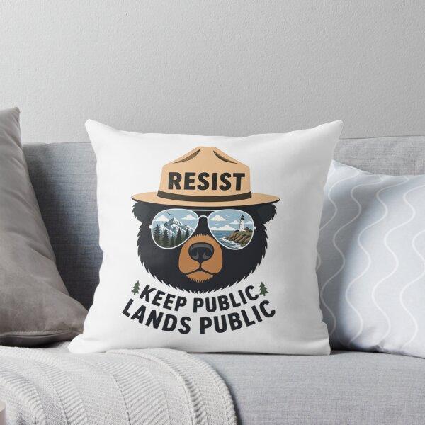 Item preview, Resist Keep Public Lands Public National Parks Conservation Activist designed and sold by SkeletonsDanger.