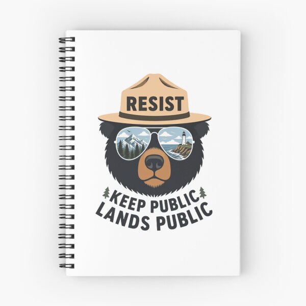 Item preview, Resist Keep Public Lands Public National Parks Conservation Activist designed and sold by SkeletonsDanger.