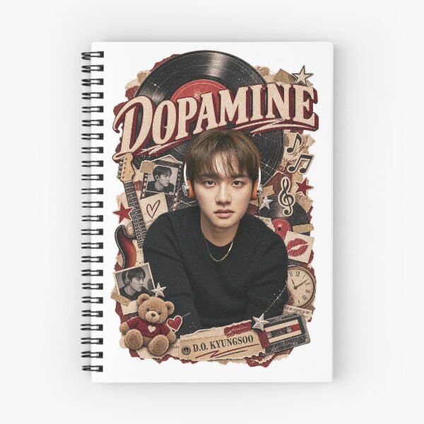 Item preview, D.O Kyungsoo DOPAMINE Retro Vinyl Aesthetic designed and sold by Valeree Store.