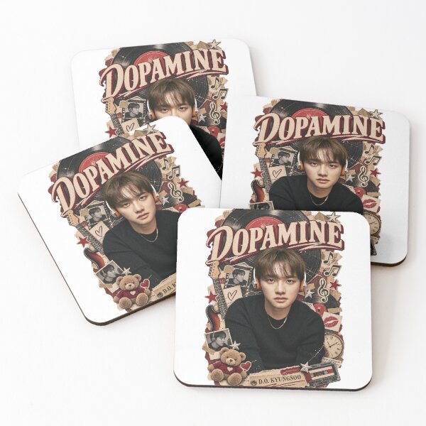 Item preview, D.O Kyungsoo DOPAMINE Retro Vinyl Aesthetic designed and sold by Valeree Store.
