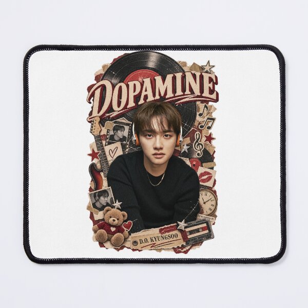 Item preview, D.O Kyungsoo DOPAMINE Retro Vinyl Aesthetic designed and sold by Valeree Store.