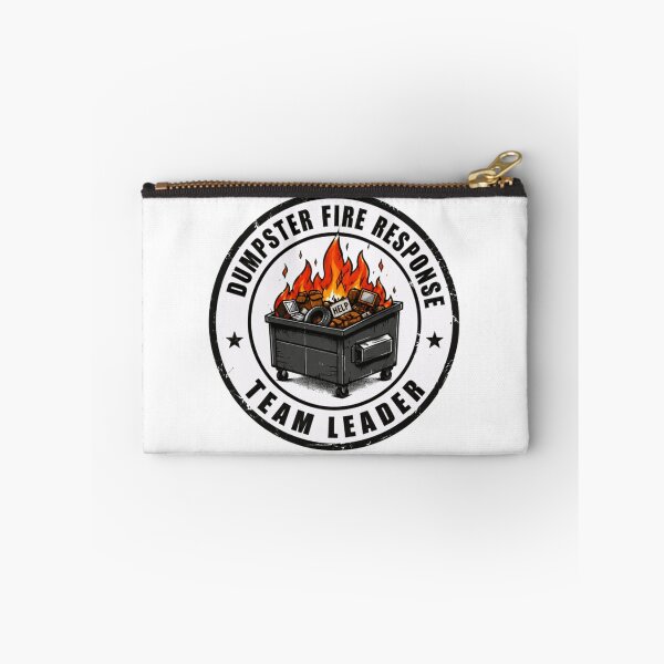 Item preview, Dumpster Fire Response Team Leader Workplace Manager Humor designed and sold by RetroMini2026.