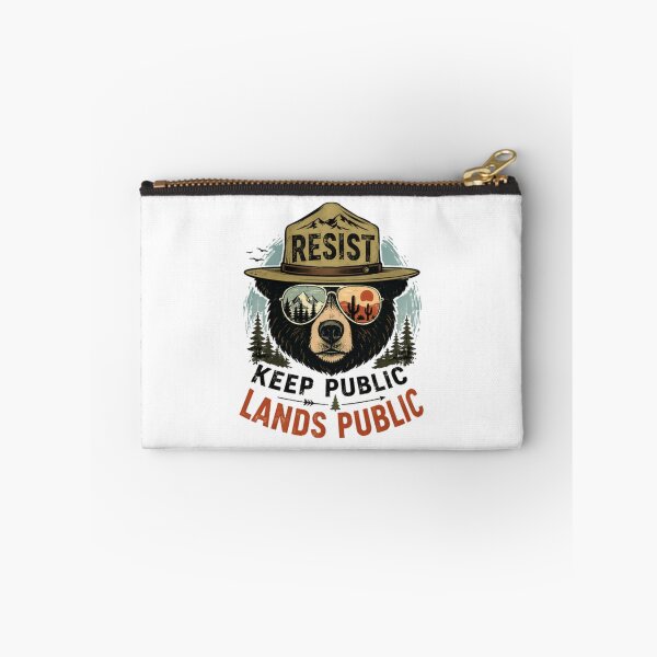 Item preview, Resist Keep Public Lands Public Conservationist Environmentalist Outdoor Lover designed and sold by SkeletonsDanger.