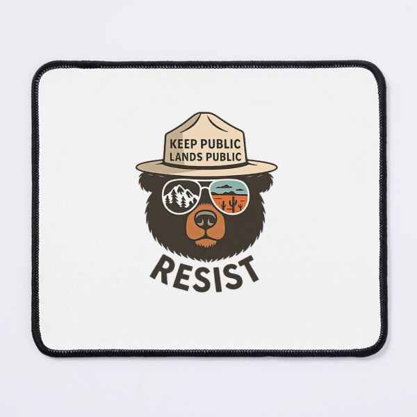 Item preview, Keep Public Lands Public Resist Public Land Conservation Advocate designed and sold by JonesFlora2025.