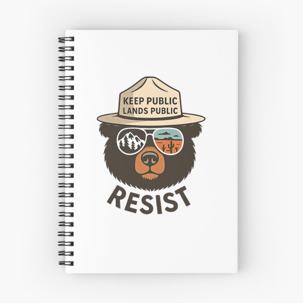 Item preview, Keep Public Lands Public Resist Public Land Conservation Advocate designed and sold by JonesFlora2025.