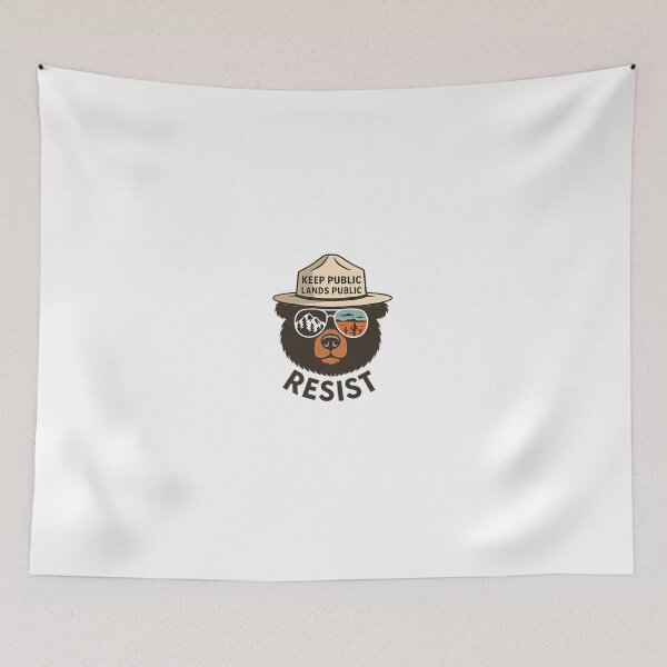 Item preview, Keep Public Lands Public Resist Public Land Conservation Advocate designed and sold by JonesFlora2025.