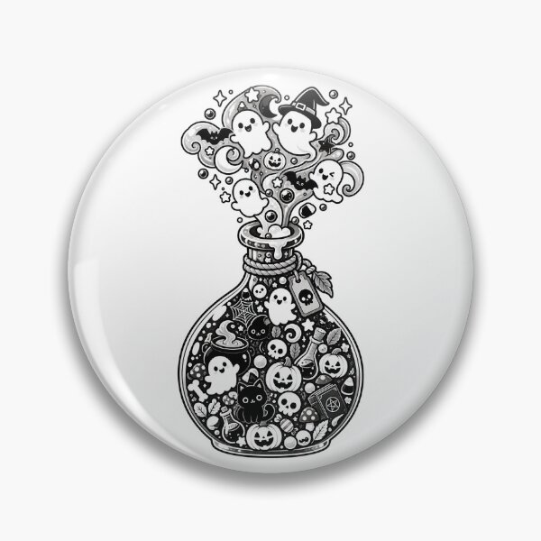 Item preview, HALLOWEEN DOODLE COLLECTION - POTION designed and sold by WheelieGdArt.
