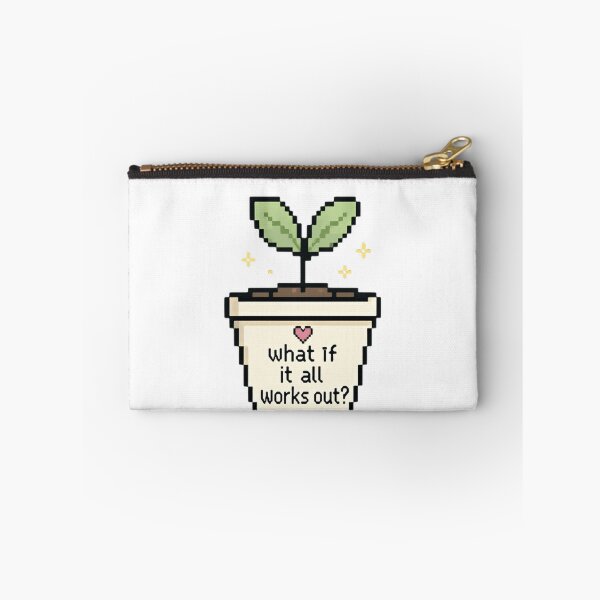 Item preview, What If It All Works Out? Positive Motivation Self Care Optimistic designed and sold by SkeletonsDanger.