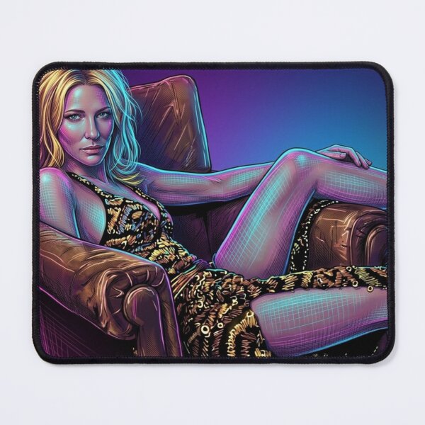 Item preview, CB Purrfect Neon Actress Lgbtq+ Comic Book Art Home Wall Decor Print Poster Pride TV Series Movie Music designed and sold by Mind Space.