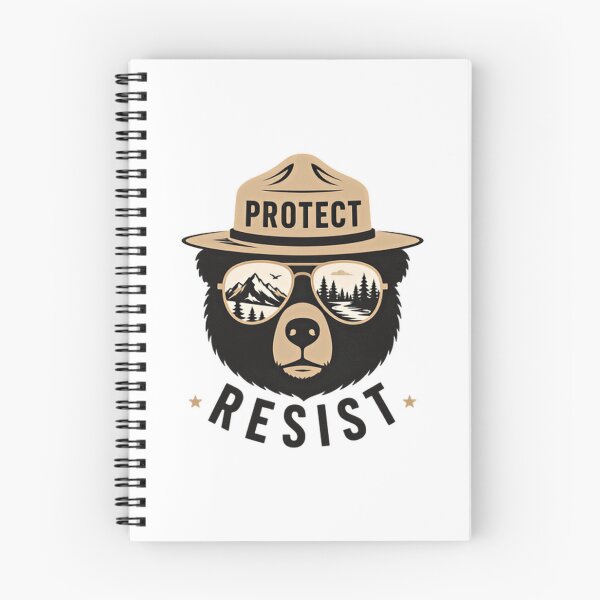 Item preview, Protect Resist Bear Ranger National Park Conservation designed and sold by SkeletonsDanger.