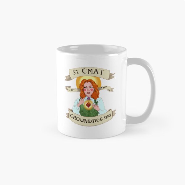 Item preview, St Cmat Of The Groundhog Day Sacred Heart Graphic designed and sold by Mariemcreations.