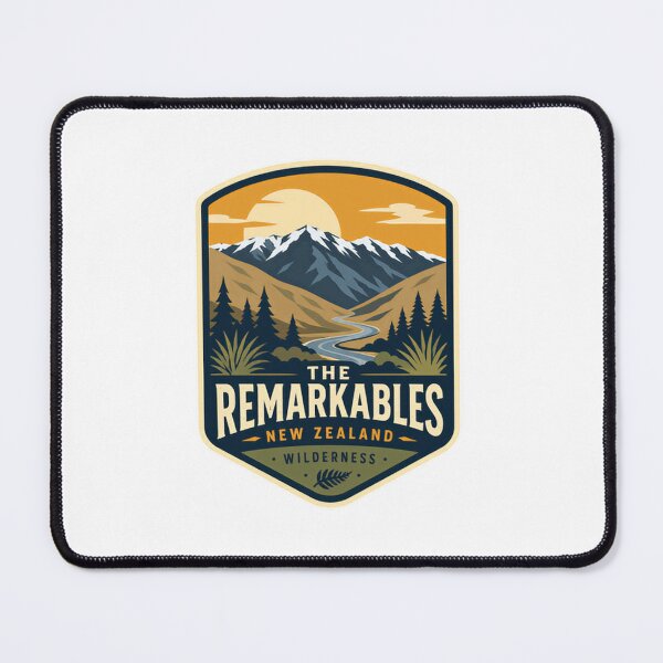 Item preview, The Remarkables New Zealand Wilderness Mountain Travel Adventure Hiking designed and sold by Simsimah26Parks.