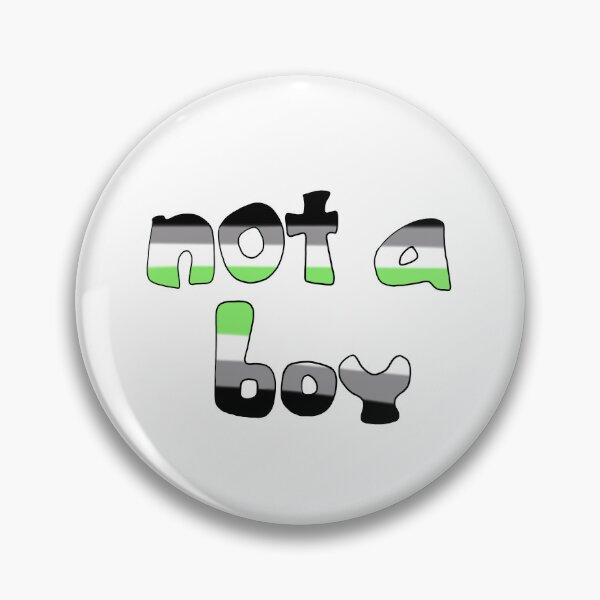 Item preview, Agender not a boy designed and sold by filledesang.