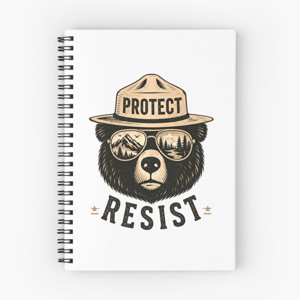 Item preview, Protect Resist Bear National Park Conservation Environmentalist designed and sold by SkeletonsDanger.