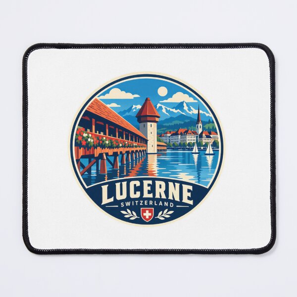 Item preview, Lucerne Switzerland Travel Souvenir Swiss City Tourist Destination designed and sold by Simsimah26Parks.