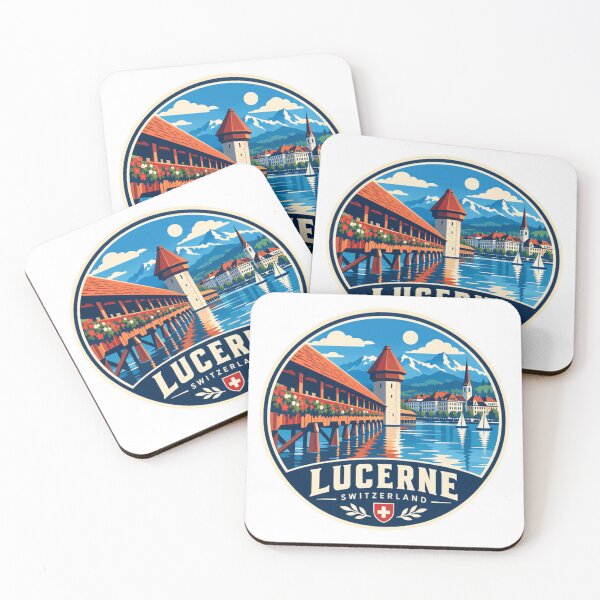 Item preview, Lucerne Switzerland Travel Souvenir Swiss City Tourist Destination designed and sold by Simsimah26Parks.