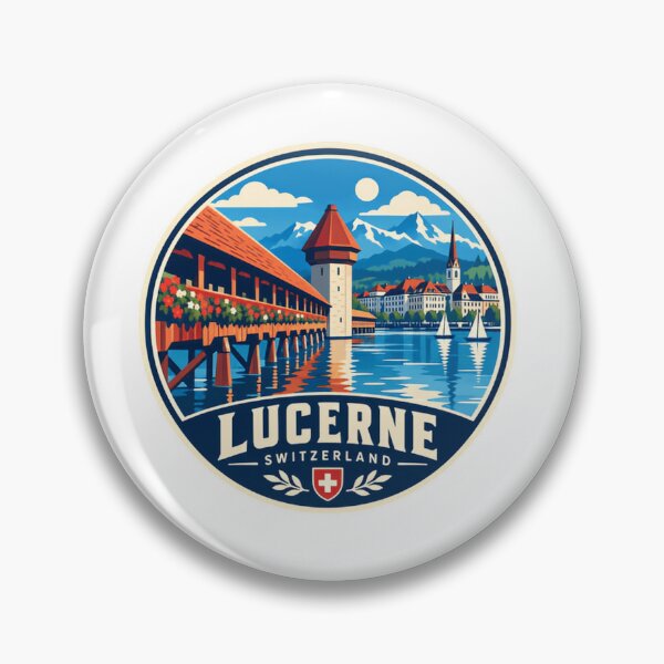 Item preview, Lucerne Switzerland Travel Souvenir Swiss City Tourist Destination designed and sold by Simsimah26Parks.