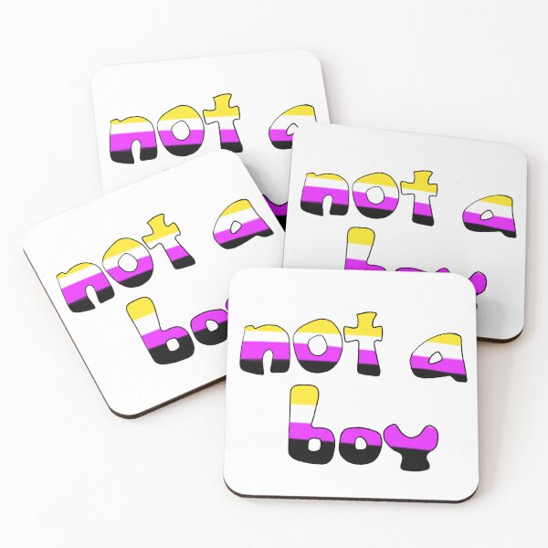 Item preview, Nonbinary not a boy designed and sold by filledesang.