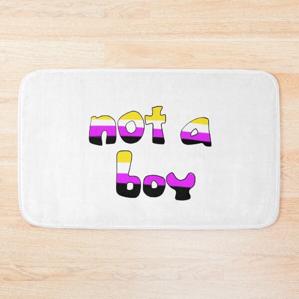 Item preview, Nonbinary not a boy designed and sold by filledesang.