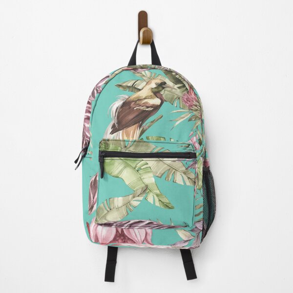 Item preview, Vintage Design Of Tropical Leaves And Exotic Birds designed and sold by JonnaHurmerinta.