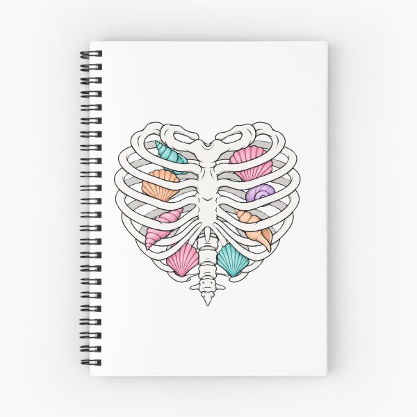 Item preview, Seashell Heart Skeleton designed and sold by wingoo22.