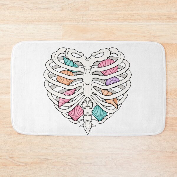 Item preview, Seashell Heart Skeleton designed and sold by wingoo22.