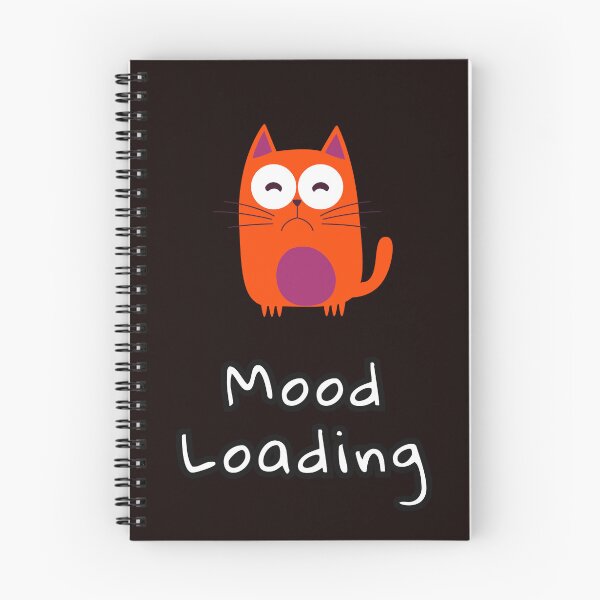 Item preview, Mood Loading | Sleepy Orange Cat | Mood System Cats designed and sold by ContigoART.