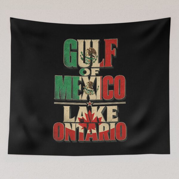 Item preview, Lake Ontario Mexico Canada Flag Geography designed and sold by Jmiame12.