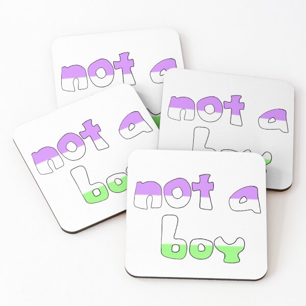 Item preview, Genderqueer not a boy designed and sold by filledesang.