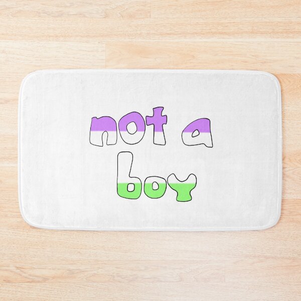 Item preview, Genderqueer not a boy designed and sold by filledesang.