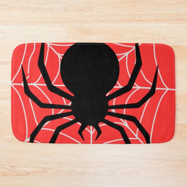 Item preview, Black Spider Silhouette on Spider Web designed and sold by ArteVirtual28.