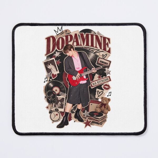 Item preview, Kyungsoo DOPAMINE Vintage Guitar Aesthetic designed and sold by Valeree Store.