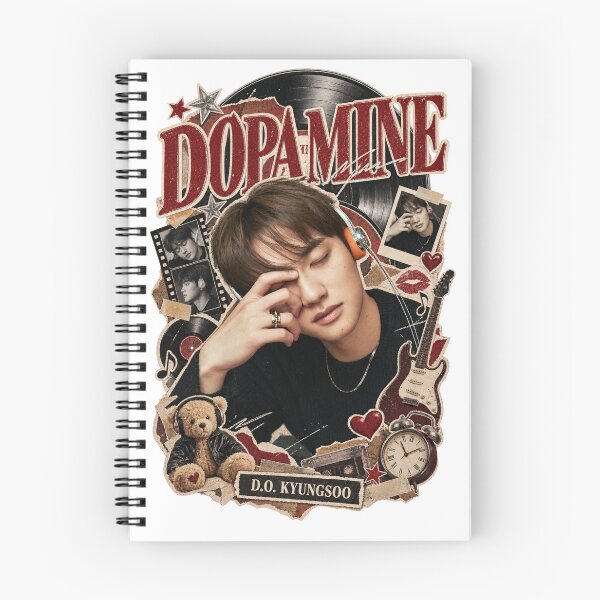 Item preview, D.O Kyungsoo Vintage Rockstar DOPAMINE designed and sold by Valeree Store.