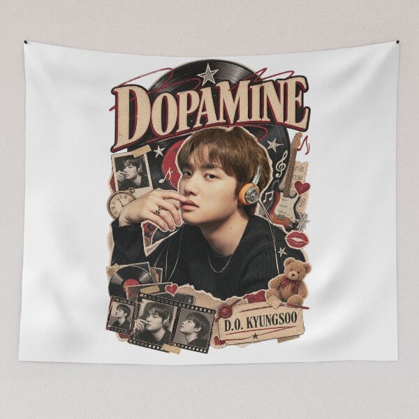 Item preview, D.O DOPAMINE Vintage Vinyl Record Artwork designed and sold by Valeree Store.