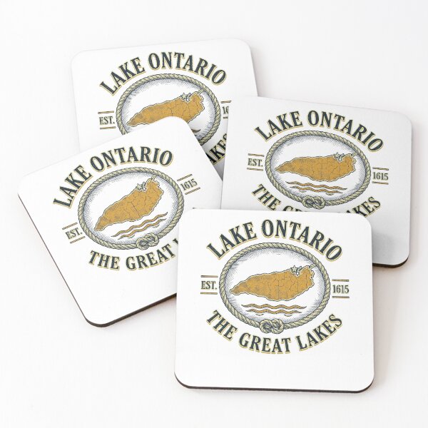 Item preview, Lake Ontario Map Vintage Lake Ontario Est 1615 designed and sold by Jmiame12.