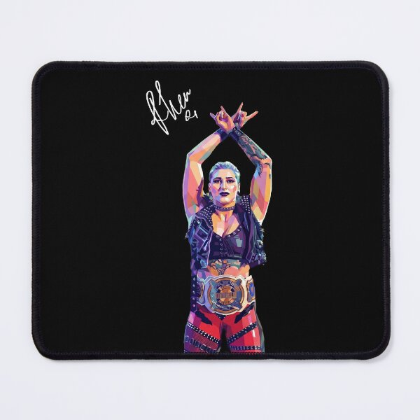 Item preview, Rhea Ripley Wrestling Pop Art designed and sold by SiksisArt.