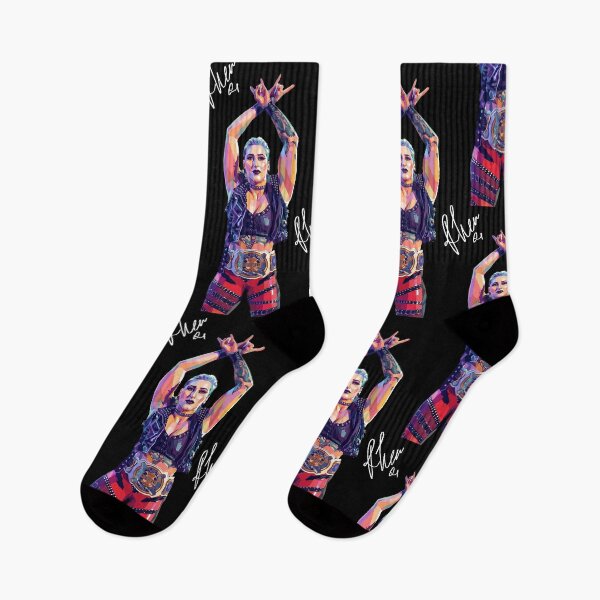 Item preview, Rhea Ripley Wrestling Pop Art designed and sold by SiksisArt.