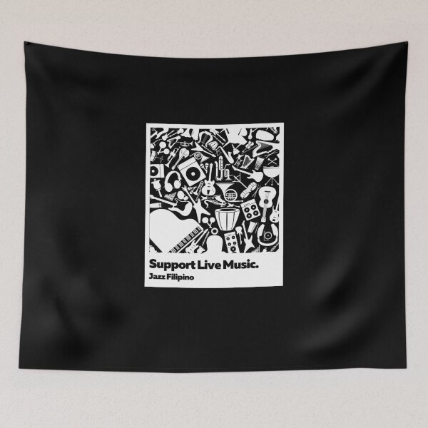Item preview, Support Live Music (Jazz Filipino) 2 designed and sold by BeyondUsPH.