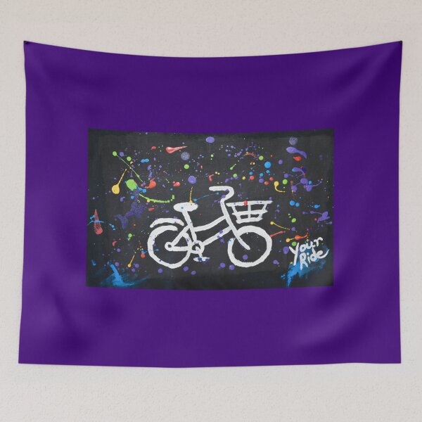 Item preview, Your Ride - Colorful art on the theme of cycling and adventure designed and sold by Graffystyle.