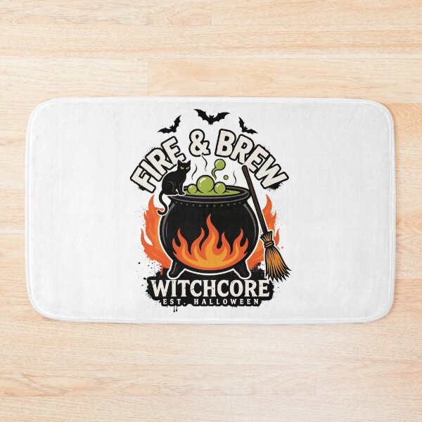 Item preview, Fire & Brew Cauldron T-Shirt | Witchcore Halloween Graphic Tee v14 designed and sold by DarylWelsh2024.