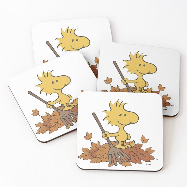 Item preview, Woodstock with Rake and Autumn Leaves designed and sold by wingoo22.