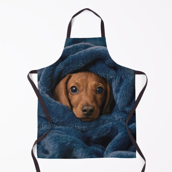 Item preview, Dachshund in Blanket 01 designed and sold by Elisabeth Lucas.