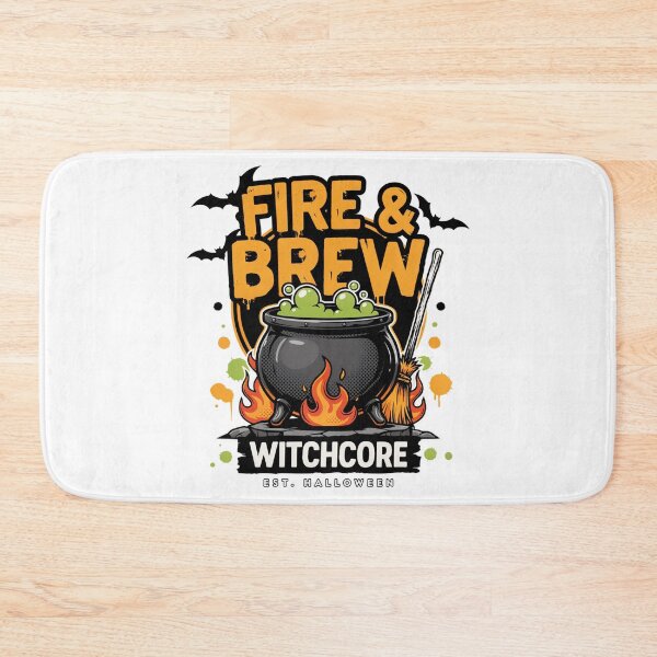 Item preview, Fire & Brew Cauldron T-Shirt | Witchcore Halloween Graphic Tee v15 designed and sold by DarylWelsh2024.