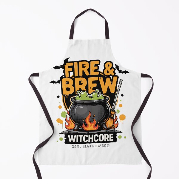 Item preview, Fire & Brew Cauldron T-Shirt | Witchcore Halloween Graphic Tee v15 designed and sold by DarylWelsh2024.