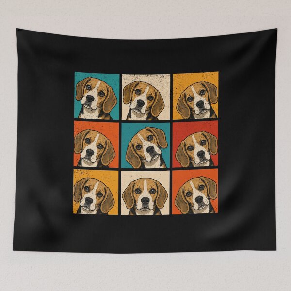 Item preview, POP ART - BEAGLE | Pets and Dogs lovers for Men and Women t-shirt designed and sold by panchiTWO.