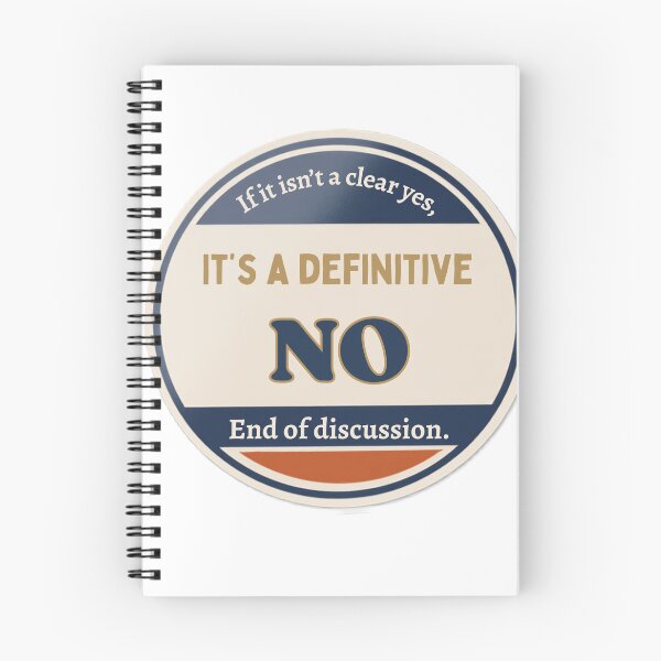 Item preview, Definitive No Clear Boundaries Quote Typography designed and sold by Pawfect Vibes Hub.