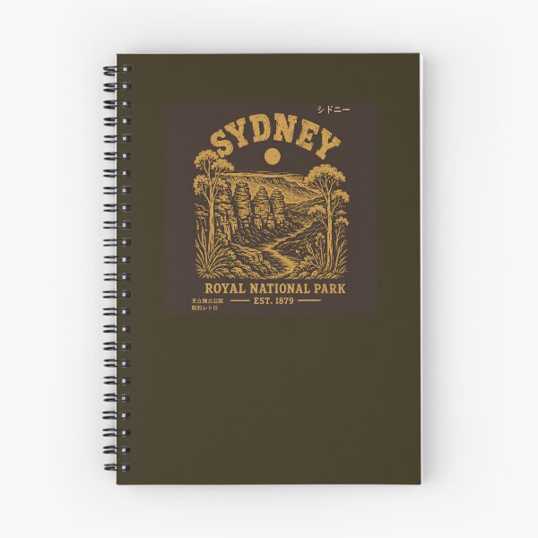 Item preview, Sydney Royal National Park EST 1879 Vintage Three Sisters Blue Mountains Australia designed and sold by Yellowriversss.