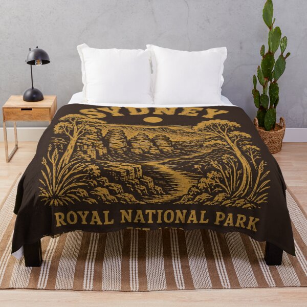 Item preview, Sydney Royal National Park EST 1879 Vintage Three Sisters Blue Mountains Australia designed and sold by Yellowriversss.