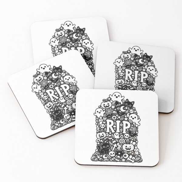 Item preview, HALLOWEEN DOODLE COLLECTION - TOMBSTONE v1 designed and sold by WheelieGdArt.