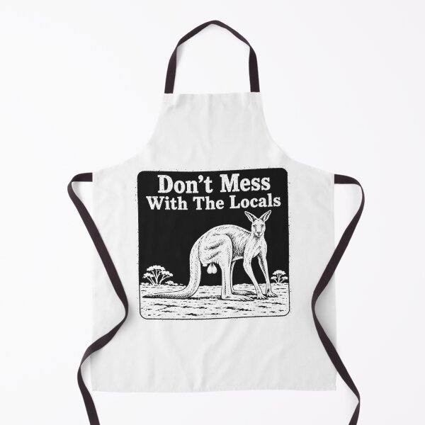 Item preview, Don't Mess With The Locals Kangaroo designed and sold by JVFotoArt.